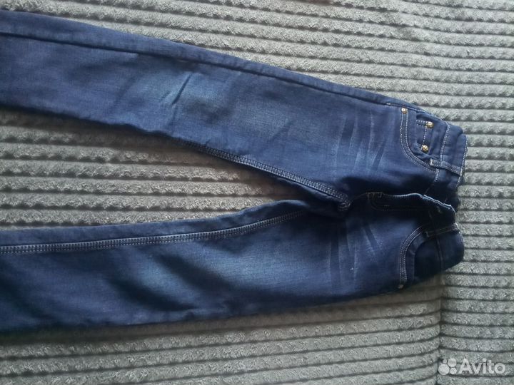 Джинсы утепленные для девочки