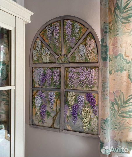 Картина в технике скульптурная живопись