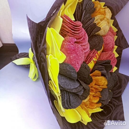 Букет из чипс, мужской, детский,женский