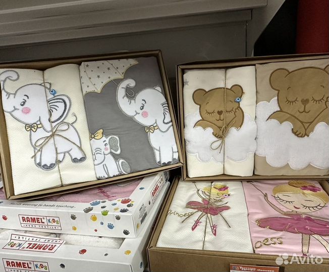 Детское постельное белье + плед