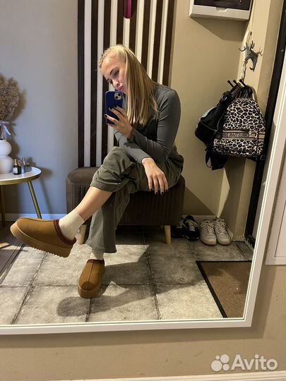 Ugg мюли короткие