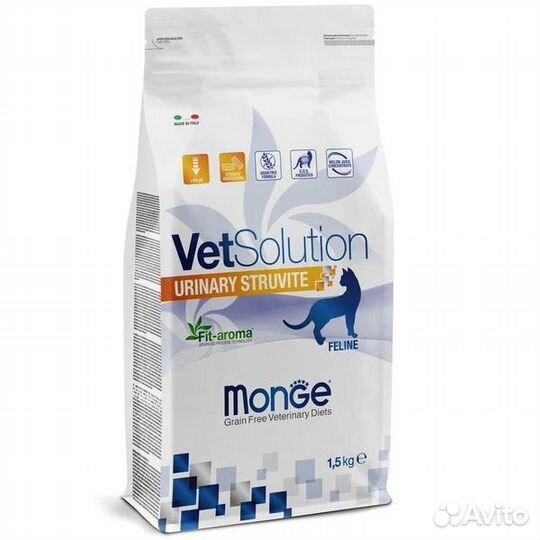 Корм Monge VetSolution Cat Urinary Struvite