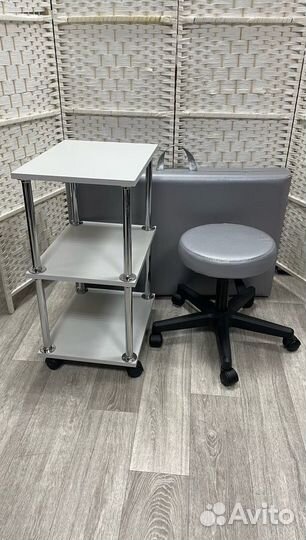 Комплект мастера стул кушетка тележка