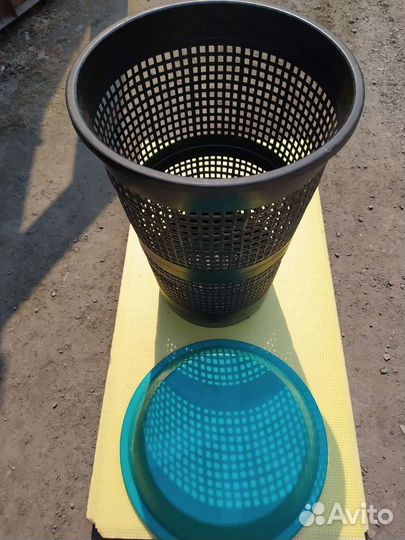 Корзина для белья с крышкой