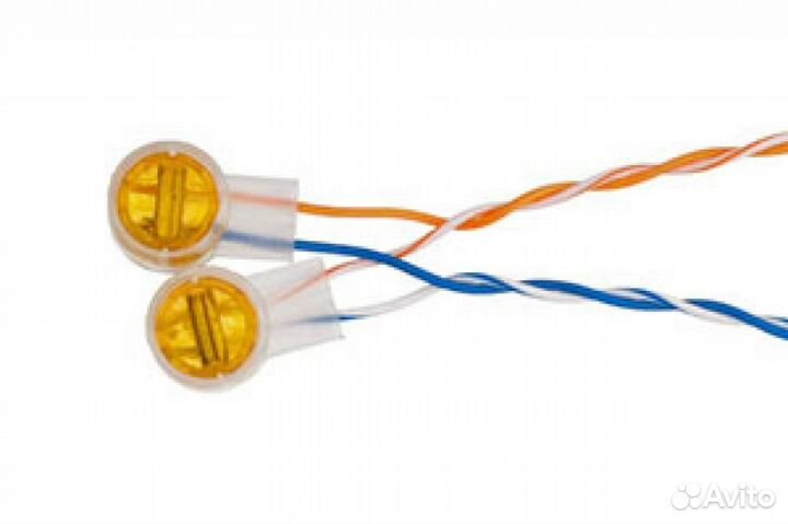 Соединитель проводников netlanтипа скотчлок для 2