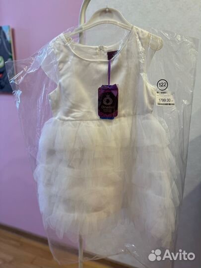 Платье для девочки 122