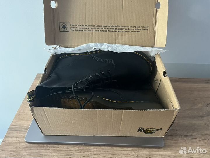 Ботинки Dr. Martens Black Leather