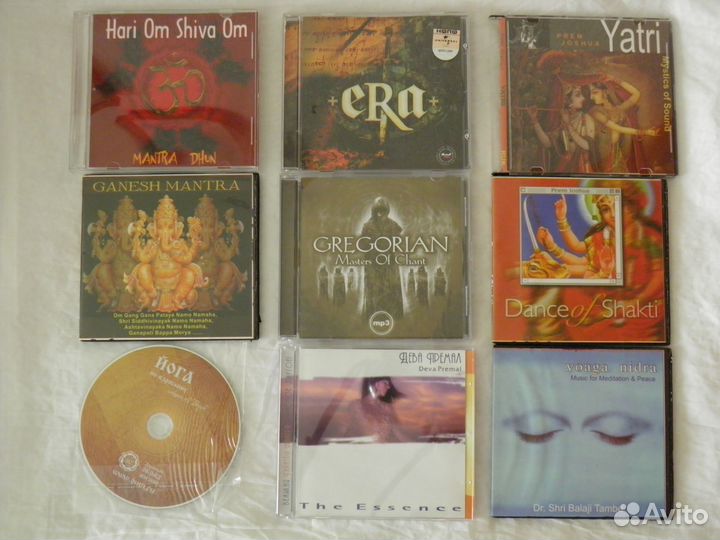 Диски CD/MP3 Индийская музыка, нью-эйдж, мантры