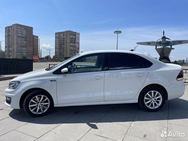 Volkswagen Polo 1.6 AT, 2018, 58 250 км