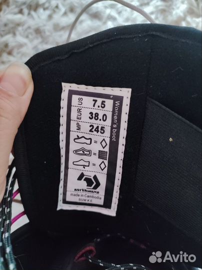 Ботинки для сноуборда 38 north wave