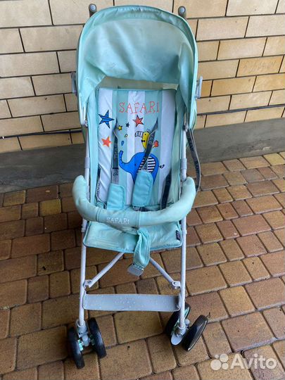 Прогулочная коляска трость бу