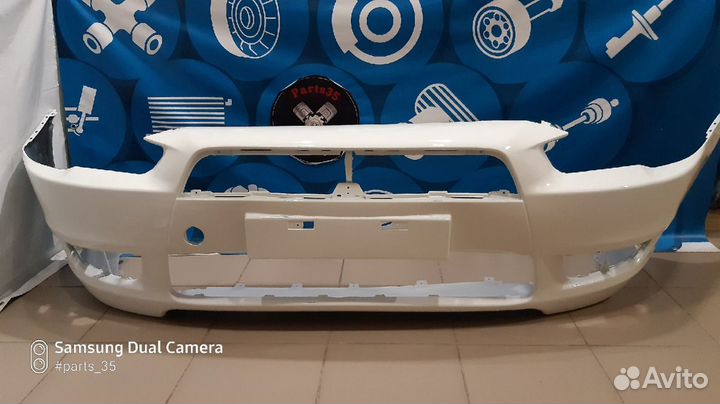 Бампер передний Mitsubishi Lancer X