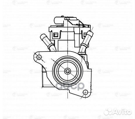 Клапан EGR (рециркуляции выхл. газов) для а/м B