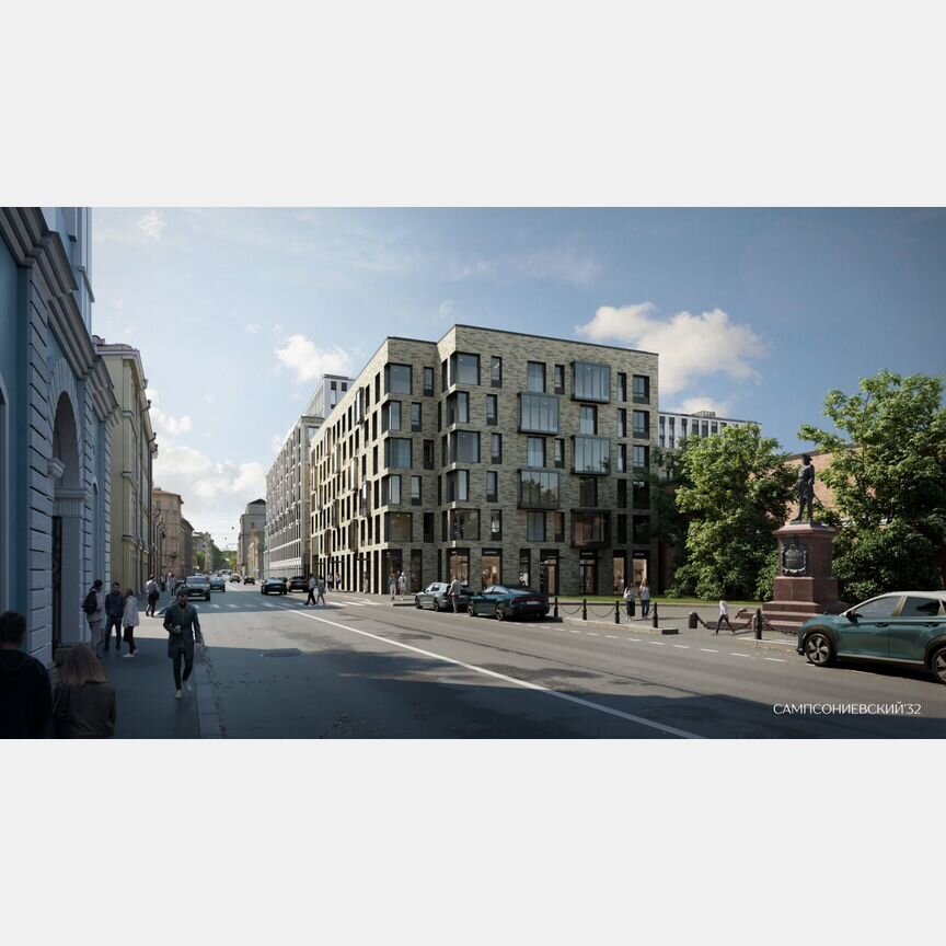 1-к. квартира, 51,7 м², 2/10 эт.