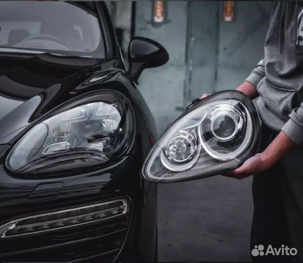 Porsche cayenne 958 LED Фары cветодиодные