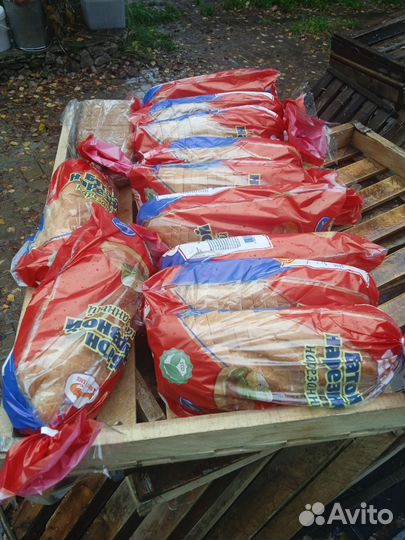 Хлеб на корм животным, пищевые отходы