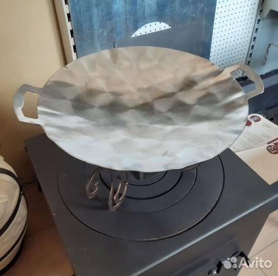 Садж: чугунный, вороненый стальной