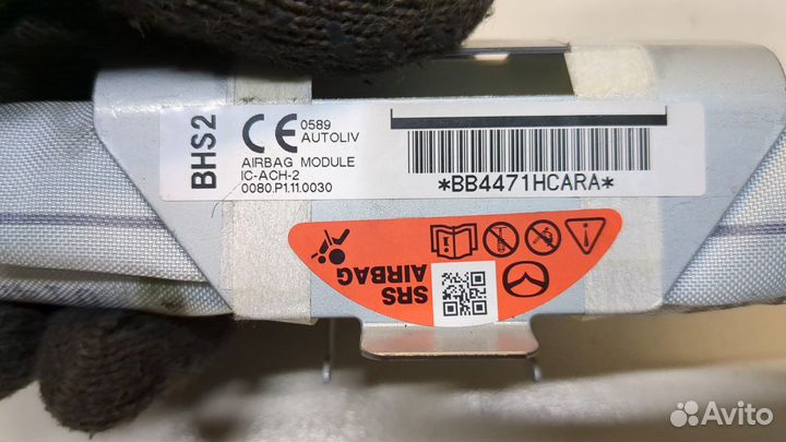 Подушка безопасности боковая Mazda 3 (BM), 2014