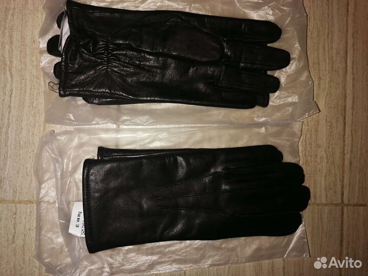 Мужские кожаные перчатки