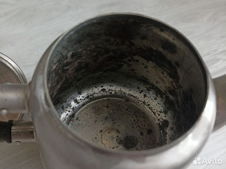 Чайник заварочный СССР мельхиоровый на самовар