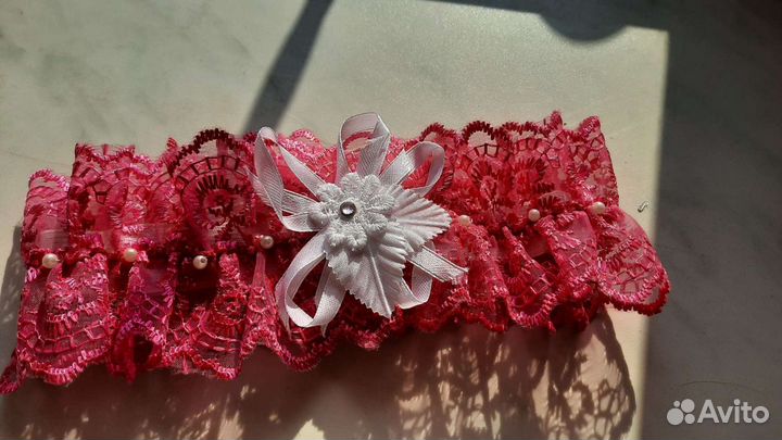 Подвязки свадебные