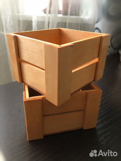 Ящик коробка деревянная декоративная