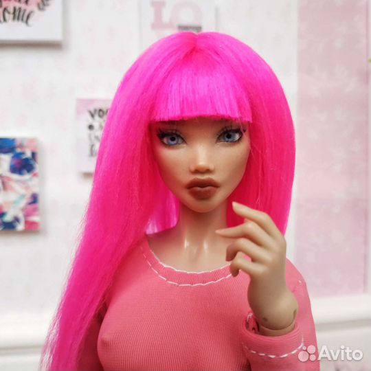 Парик для бжд на о.г 11 см