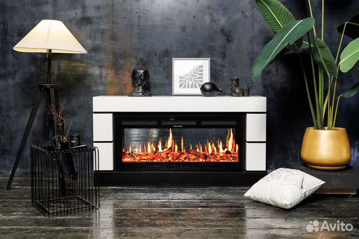 Электрокамин Modern 42 SFT с очагом Vision 42 LOG