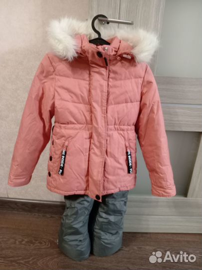 Зимний комбинезон для девочки 122