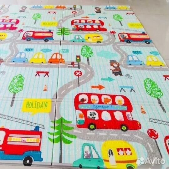 Коврик для детей для ползания новый