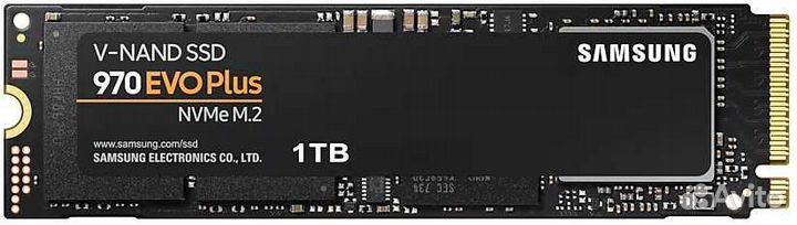 SSD накопитель Samsung 1TB (M2, NVMe) - новый