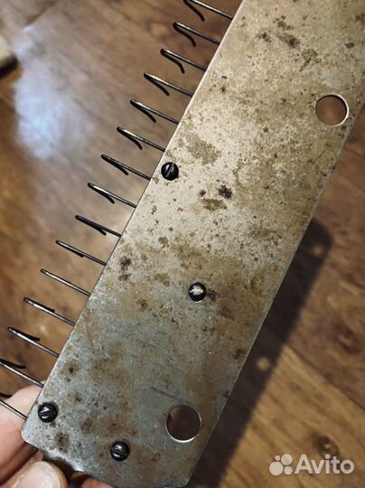 Утяжелить на вязальную машинку