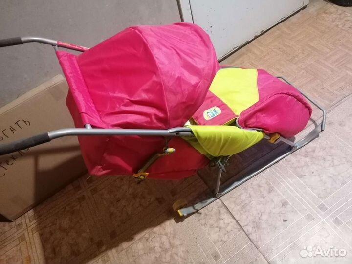 Коляска санки