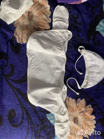 Крестильный набор новый