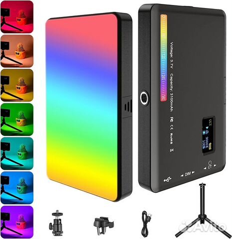 Видеосвет W140 RGB супер набор (4шт)