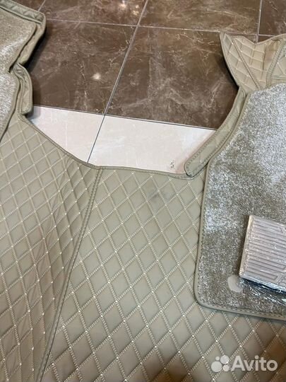 3d коврики из экокожи Mercedes Actros мр4 ровн пол