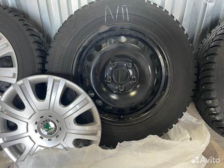Зимняя резина hakkapeliitta 5 195/65 R15 на дисках