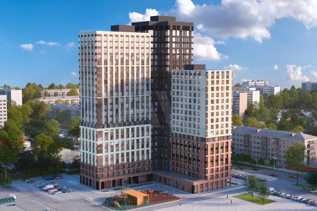 2-к. квартира, 70,9 м², 4/25 эт.