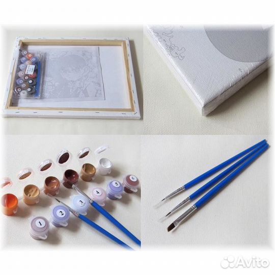 Картина по номерам 40*50. Серфер