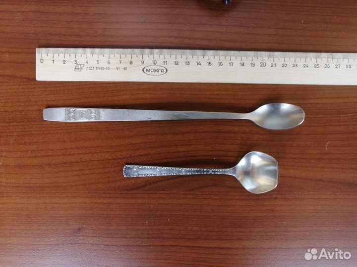 Мельхиор нейзильбер ложки вилки ножи винтаж СССР