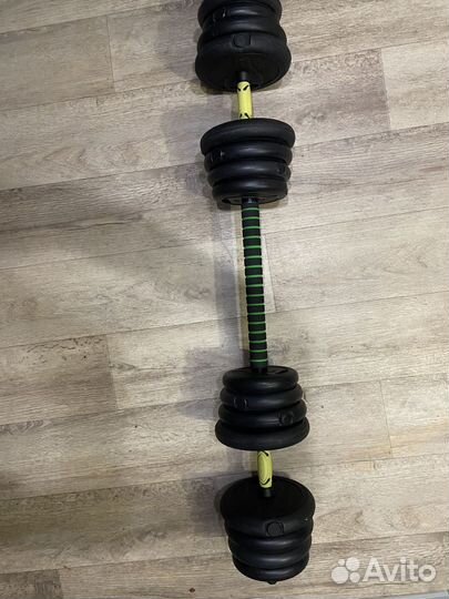 Гантели разборные 30 кг бу