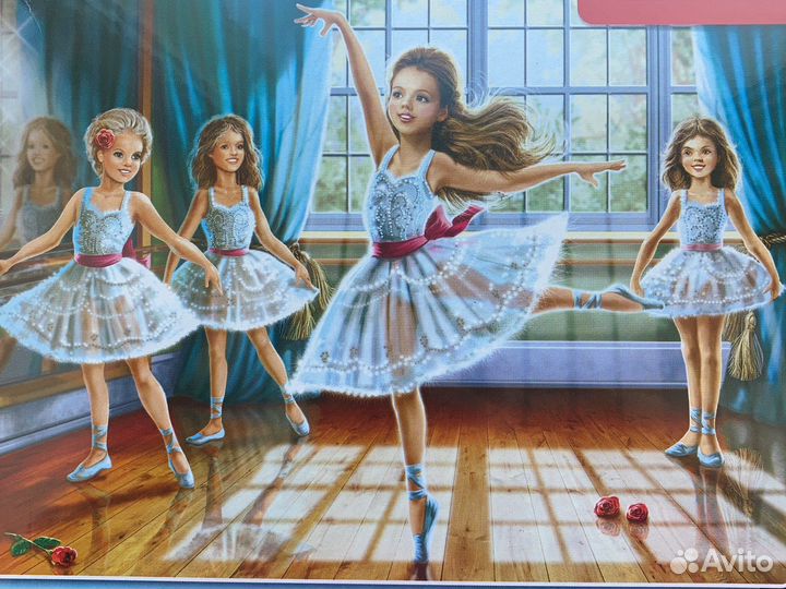 Красивые пазлы д/девочек (новые) большой выбор