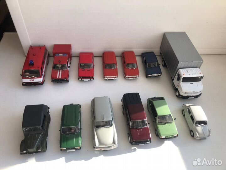 Модели автомобилей 1:43