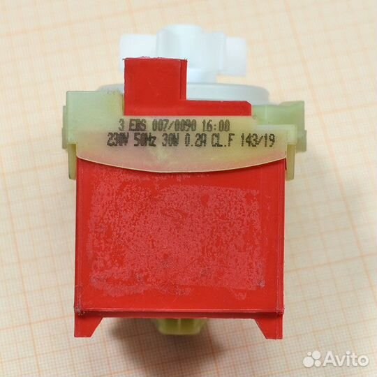 Помпа на 4 защелках, выводы вперед вместе, Copreci