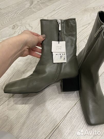 Ботильоны zara 39