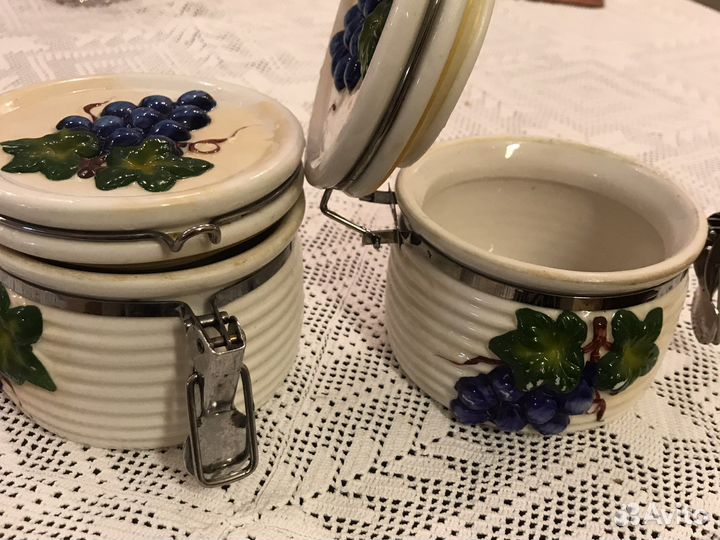 Пара. Банки для чая и кофе