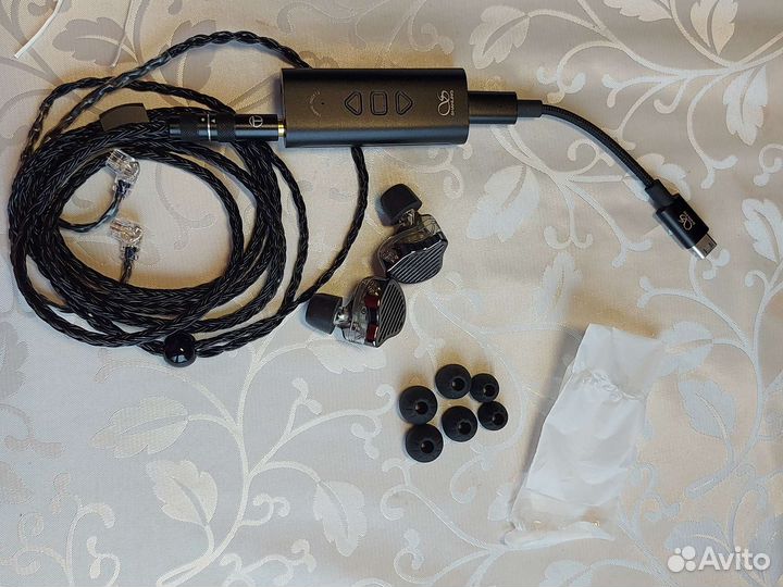 Shanling UA3, KZ X HBB 2 + кабель Trn T2 pro16