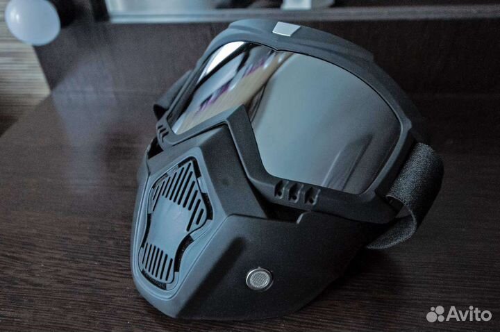 Тактическая ветрозащитная маскаНашлемник