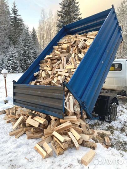 Дрова колотые березовые