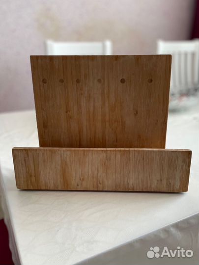 Подставка для ножей деревянная